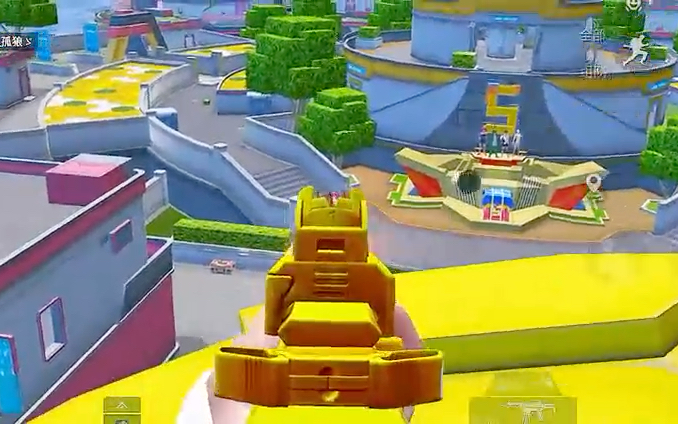 和平精英空岛集结:1决赛圈的最后一波毒圈1v2敢拼才会