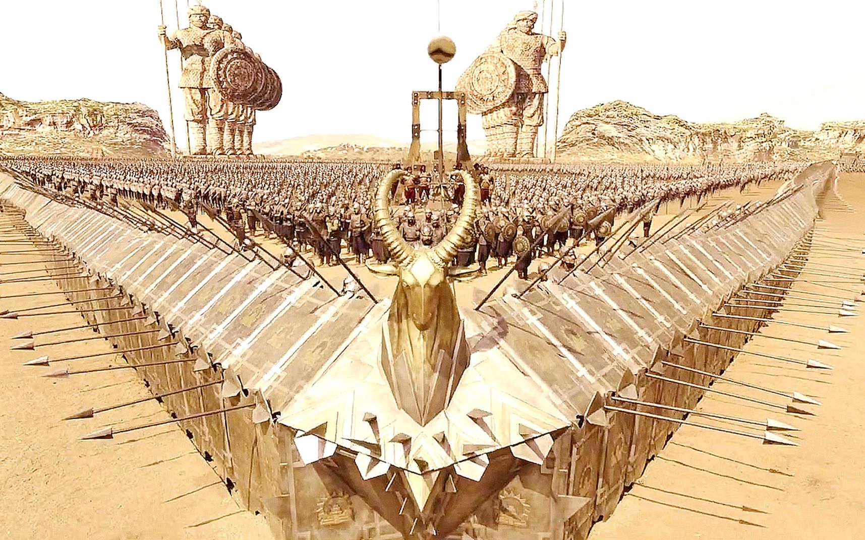 盘点电影里6种古代盾阵,哪种更厉害?