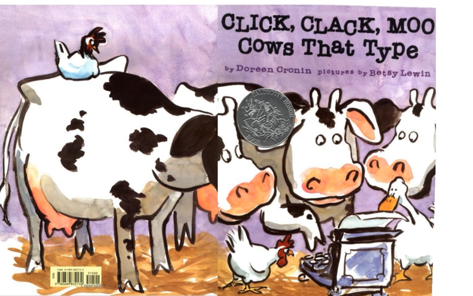 [图]凯迪克大奖Top50初级绘本-07 Click， Clack，Moo  Cows That Type