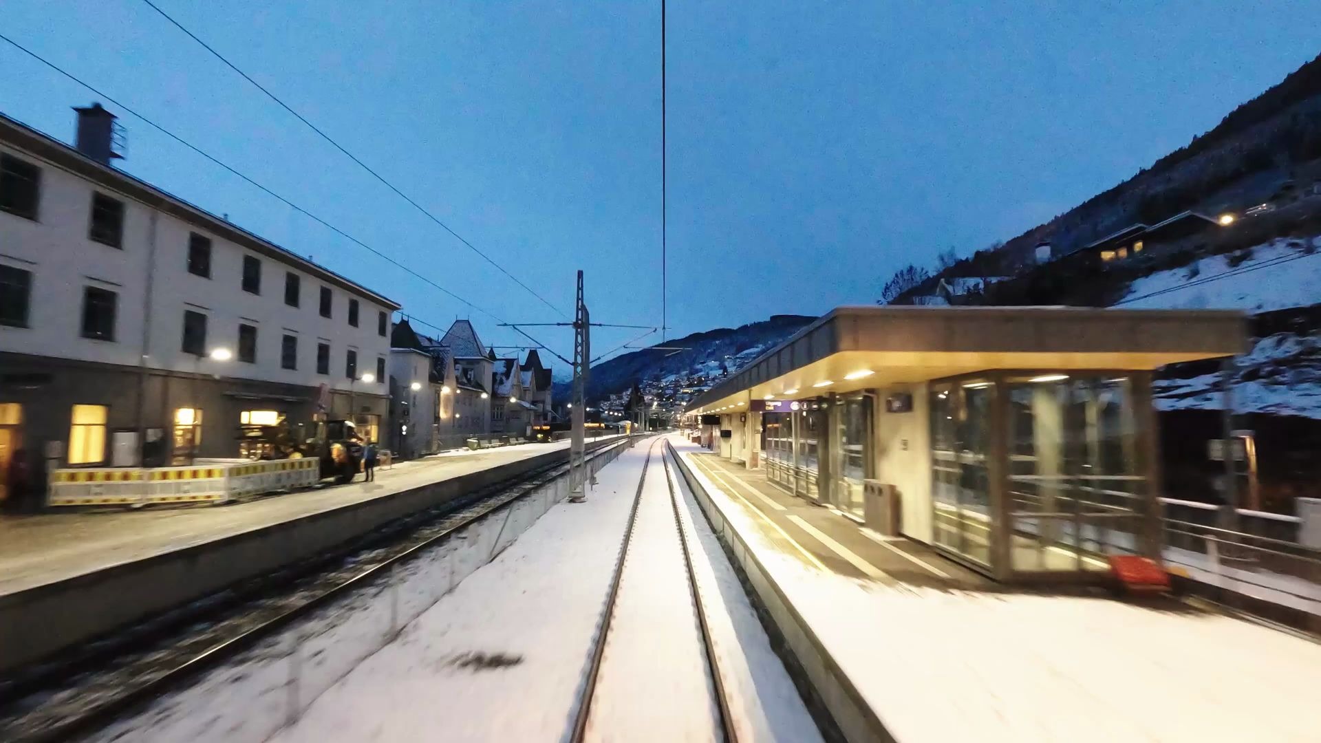 TRAIN DRIVER'S VIEW FLIRTing to the Workshop in Sundland哔哩哔哩bilibili