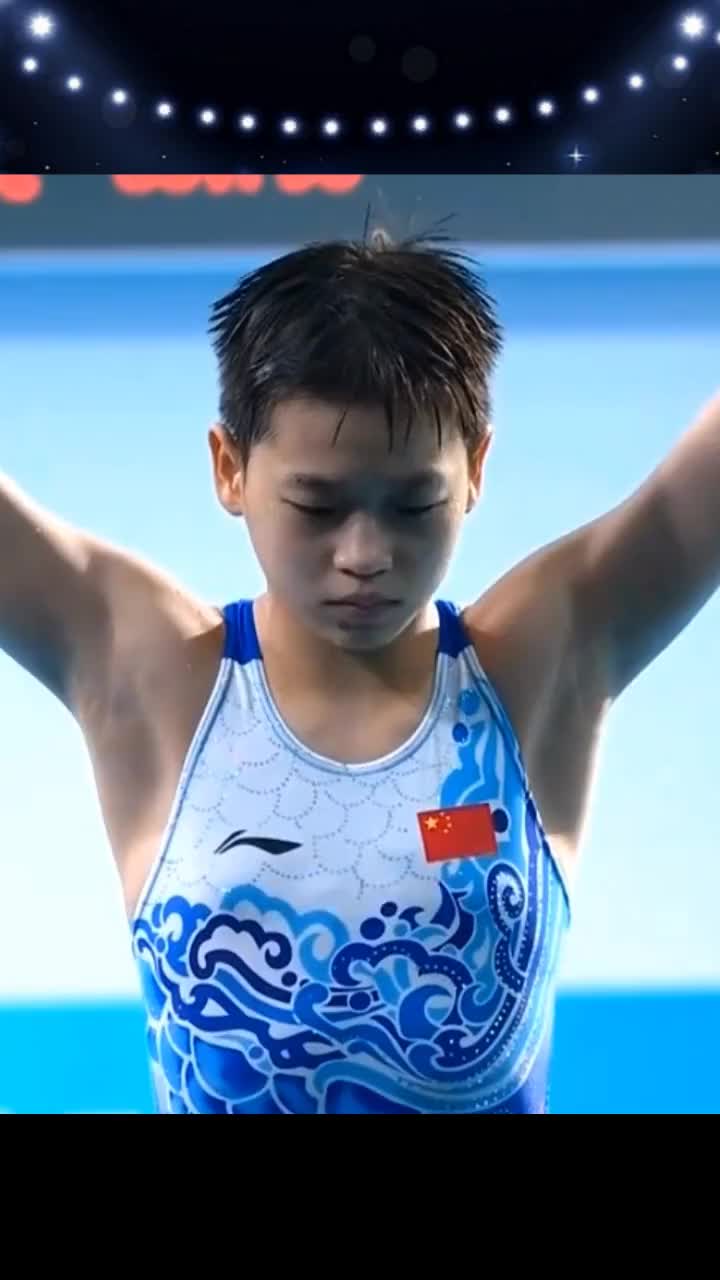 跳水冠军14岁图片