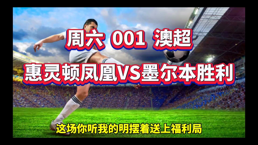 今日足球分享 澳超:惠灵顿vs墨胜利