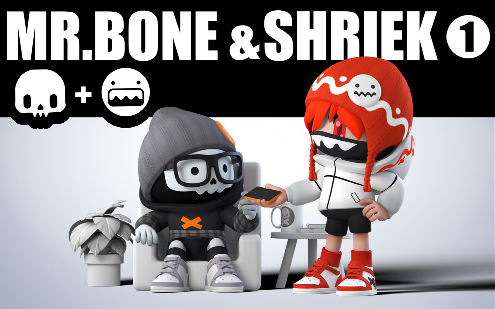 mr.bone与shriek第1集!你会让女友查看手机吗?_哔哩哔哩_bilibili