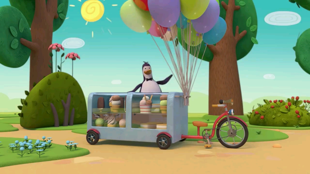 i bought a lot of ice cream