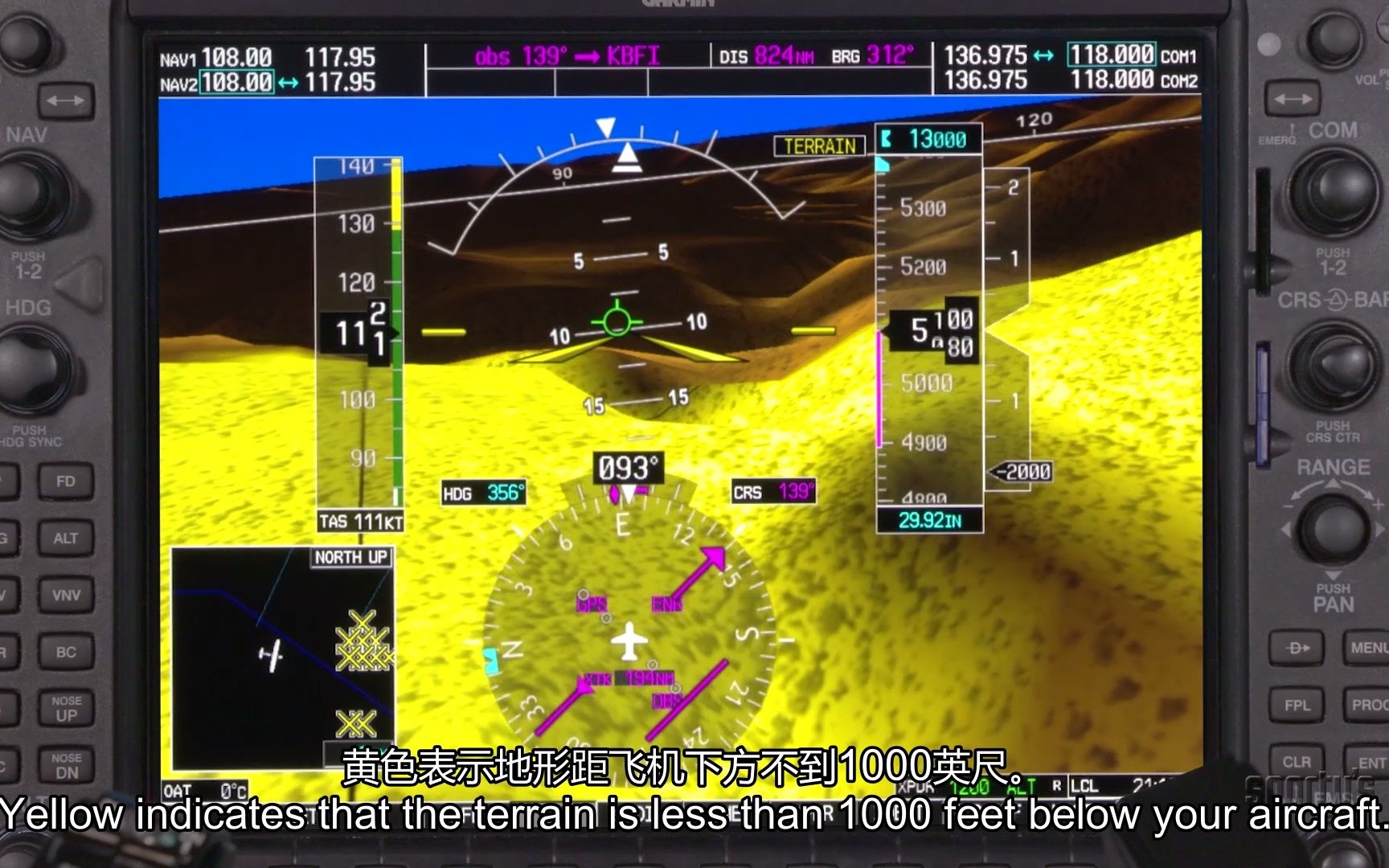 [图][佳明G1000课程] 08.深度探索：合成视景技术 (Closer Look: Synthetic Vision Technology)