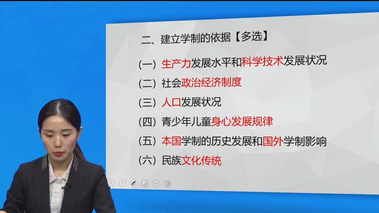 【教师招聘】【教育学通用版】第044集:建立学制的依据是什么?哔哩哔哩bilibili