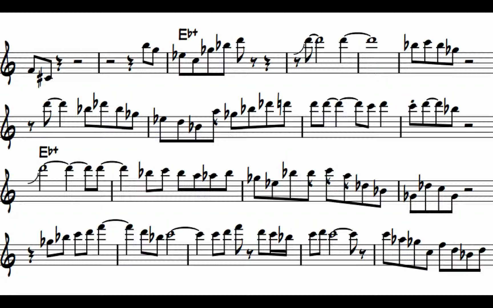 爵士音阶练习john coltrane - patterns (jazz-sax com .