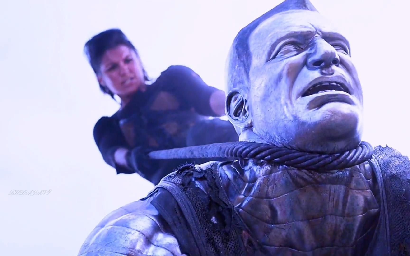 力大无比的钢力士,全身都是钢铁,内心却十分温柔,从不打女人!