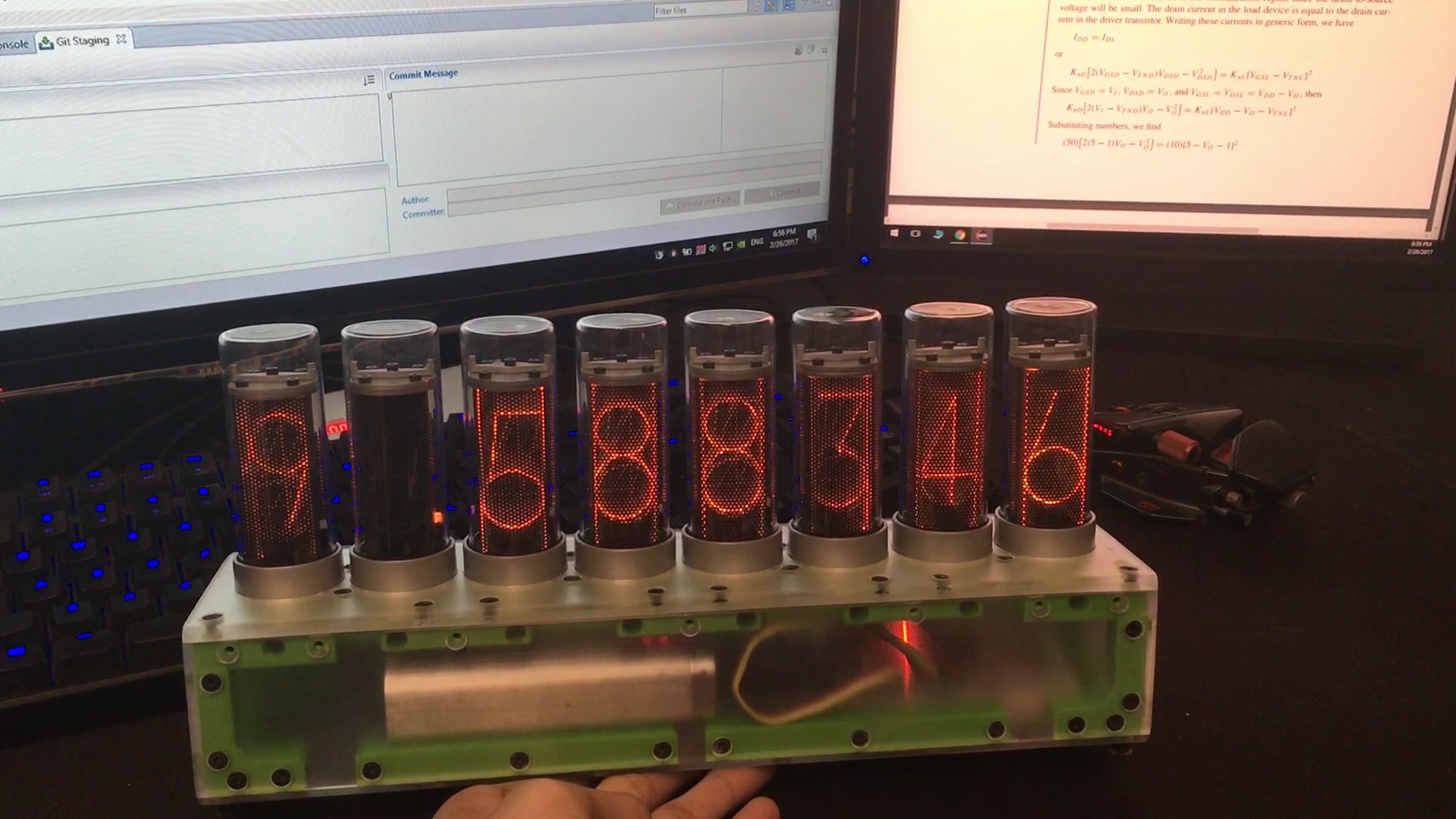 [自制] led divergence meter 世界线变动率探测仪