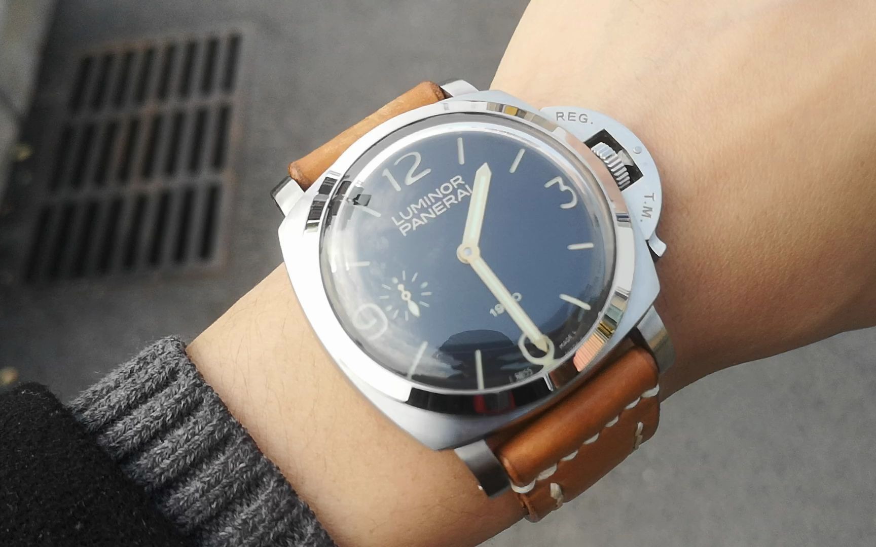 万沛之王 沛纳海127 海鸥6497-2手动机芯