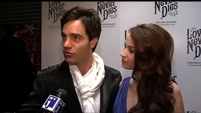 [图]【Ramin Karimloo】【Sierra Boggess】Love Never Dies opening in London, 2010