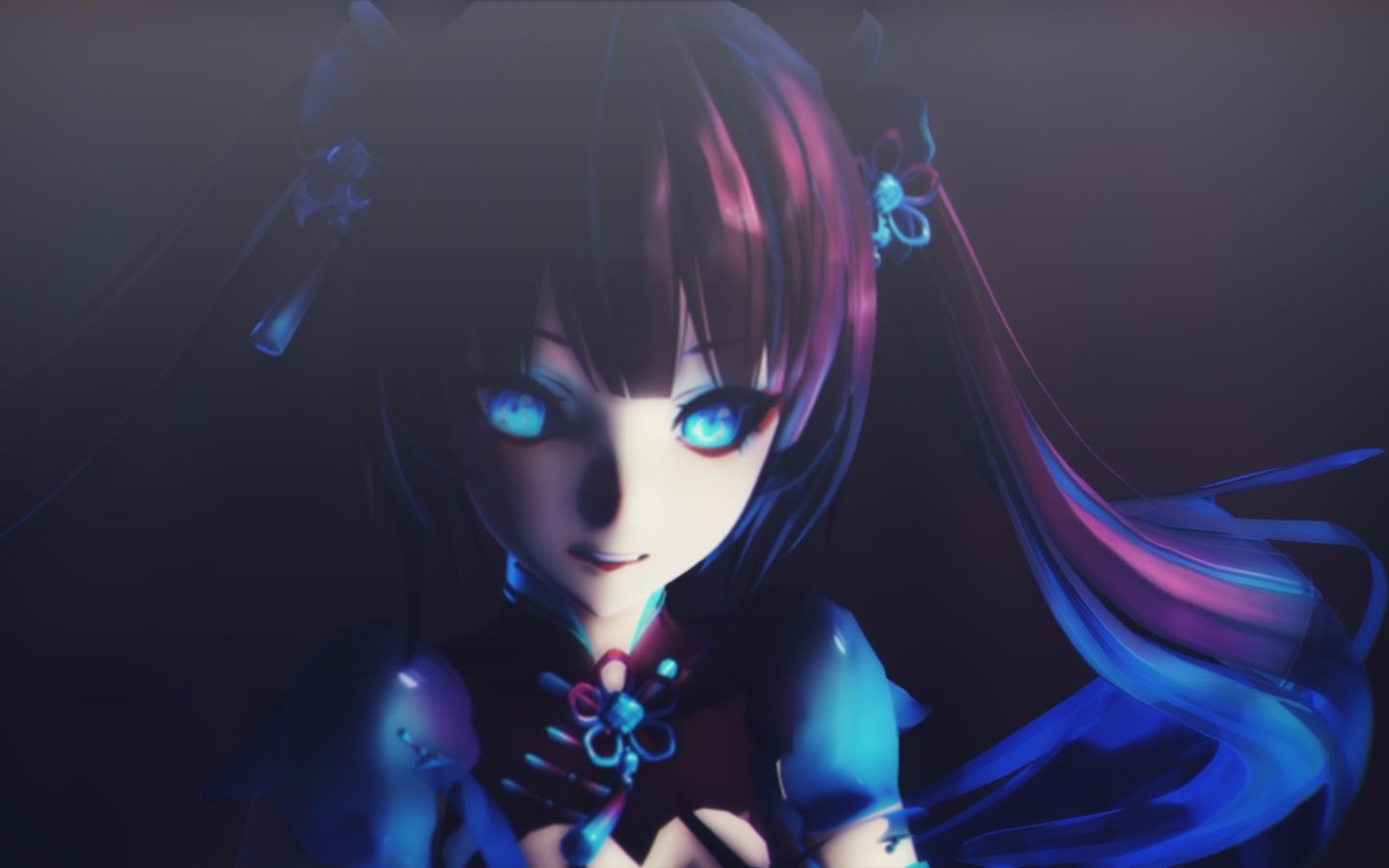 [图]【东方栀子MMD】▶The girl◀【画质测试】