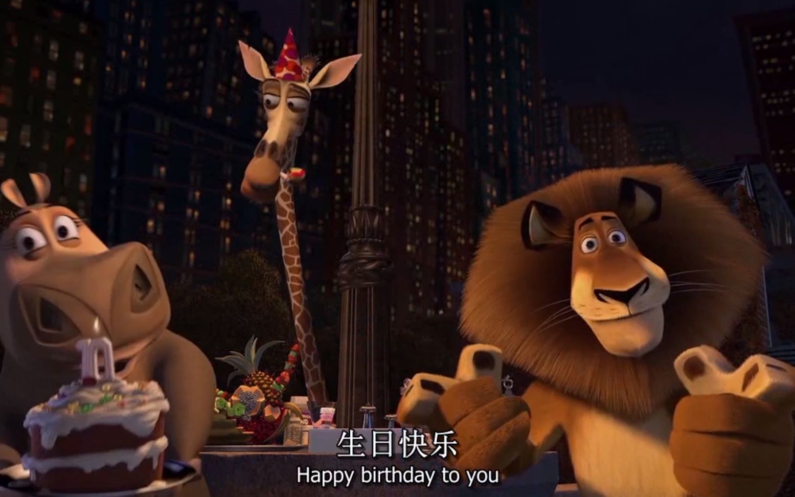 100部电影剪辑生日快乐被祝福的女孩叫苏雨