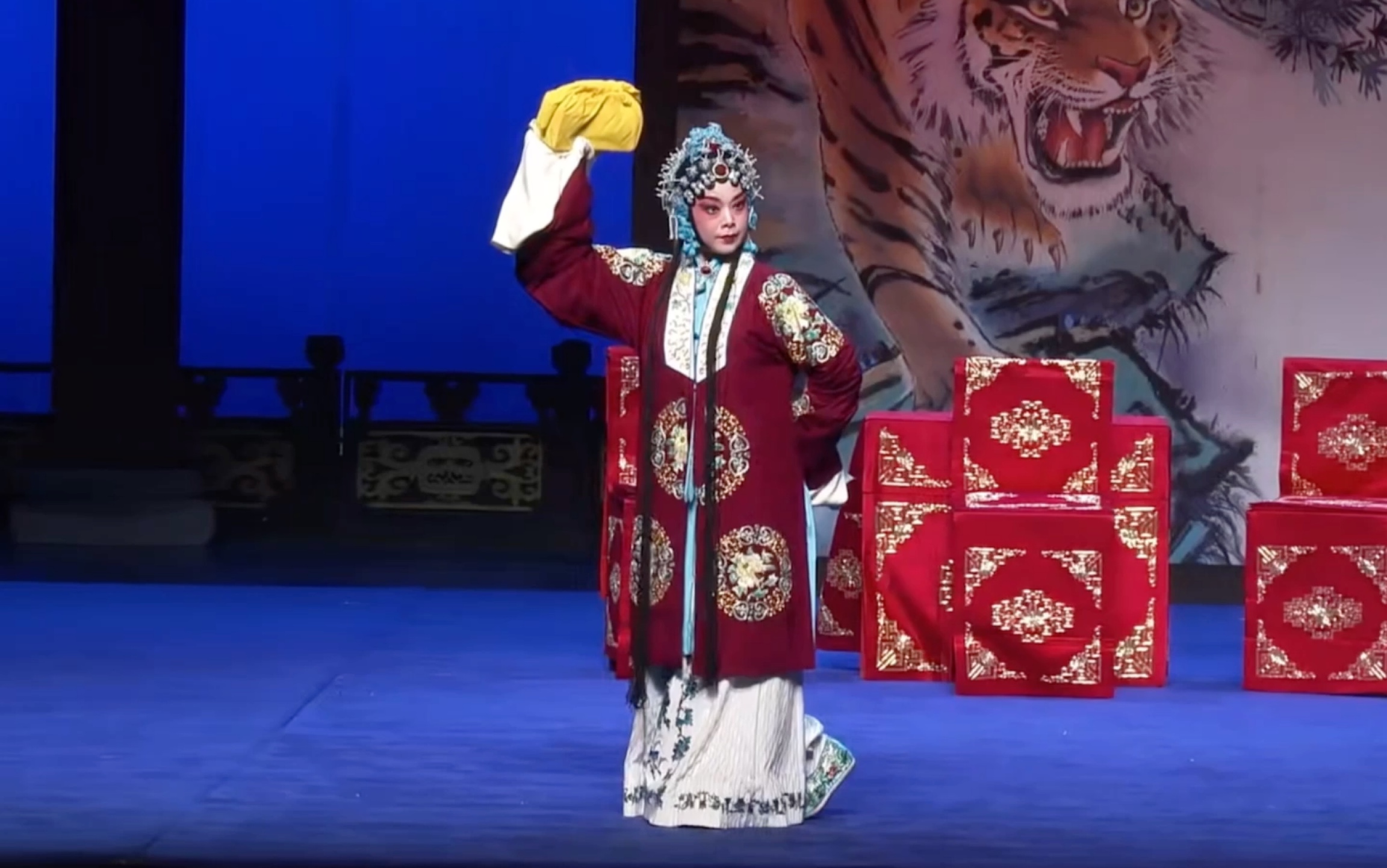 评剧筱派《穆桂英挂帅61捧印》选段 王筱评饰穆桂英