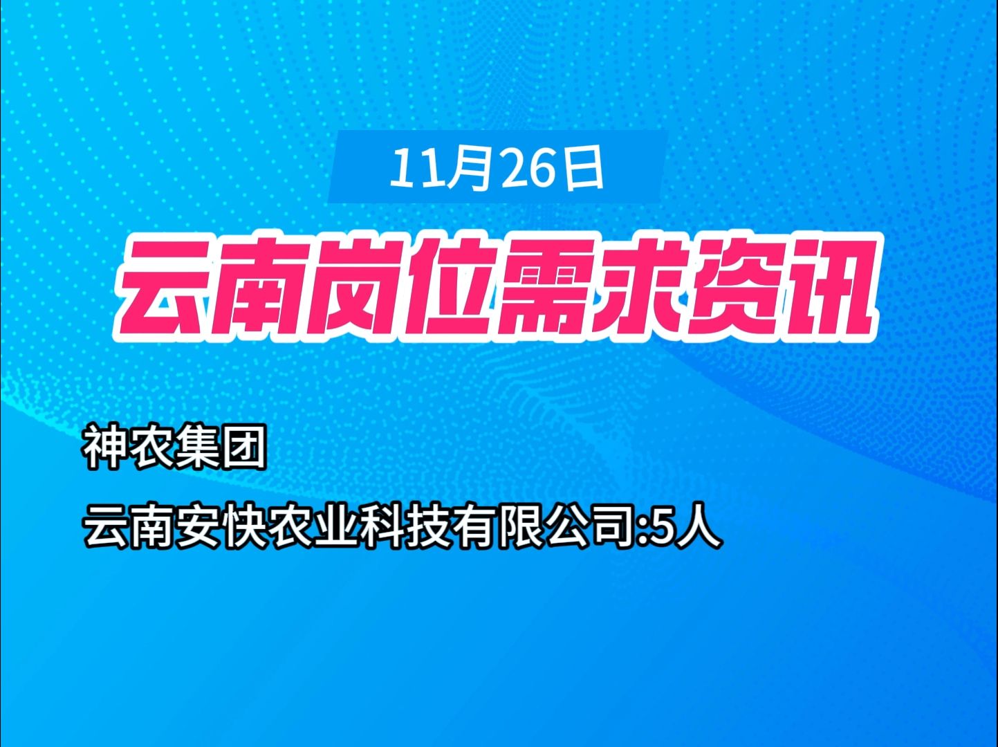 11月26日云南各州市招聘汇总哔哩哔哩bilibili