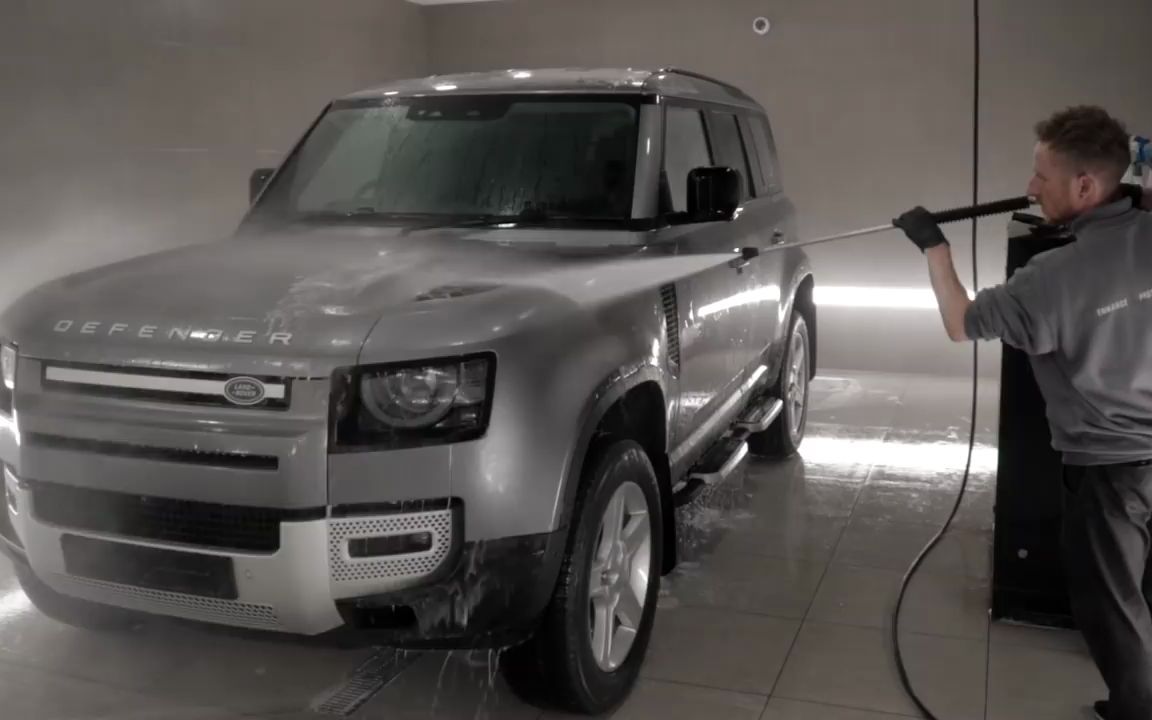 【沉浸式洗车】2020年的越野路虎发现精洗和油漆保护