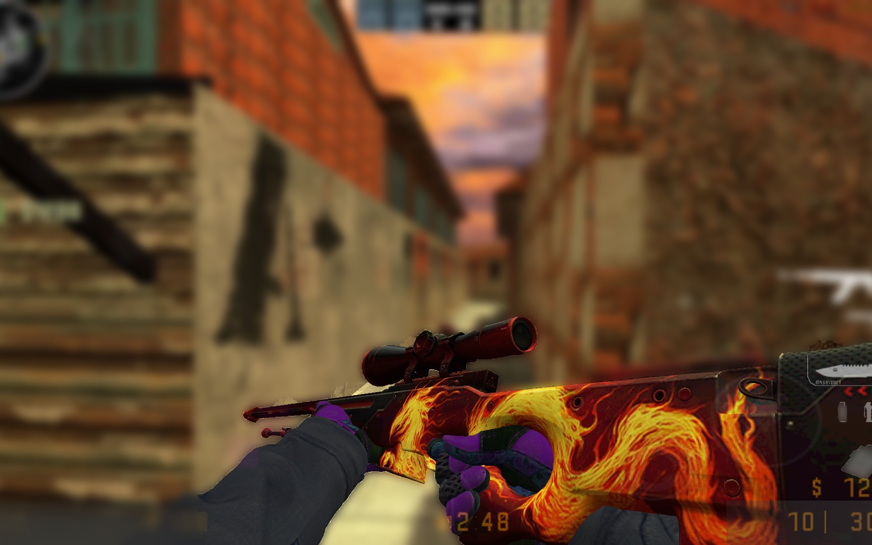 高仿csgo手机版运动手套潘多拉之盒hd模型欣赏