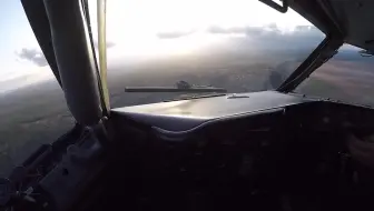 波音B737-300目视进近