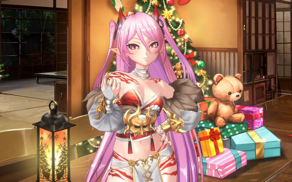 【act对魔忍】菲莉西亚 鬼姬传说 服装