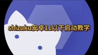 Download Video: shizuku安卓11以下启动教学(无需电脑)