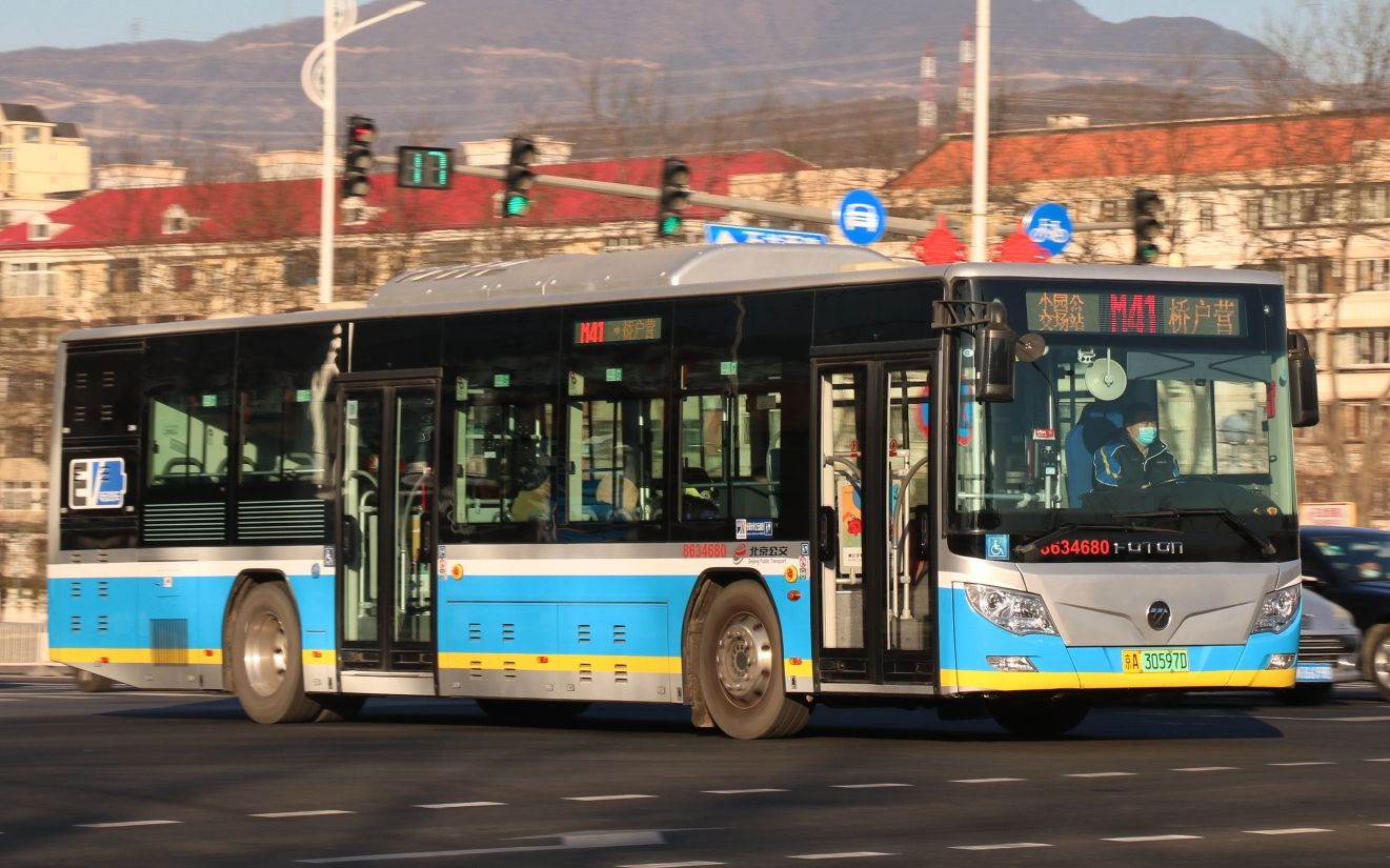 【荒野地铁探秘】【新线速递】北京公交pov:m41路小园公交场站~桥户营