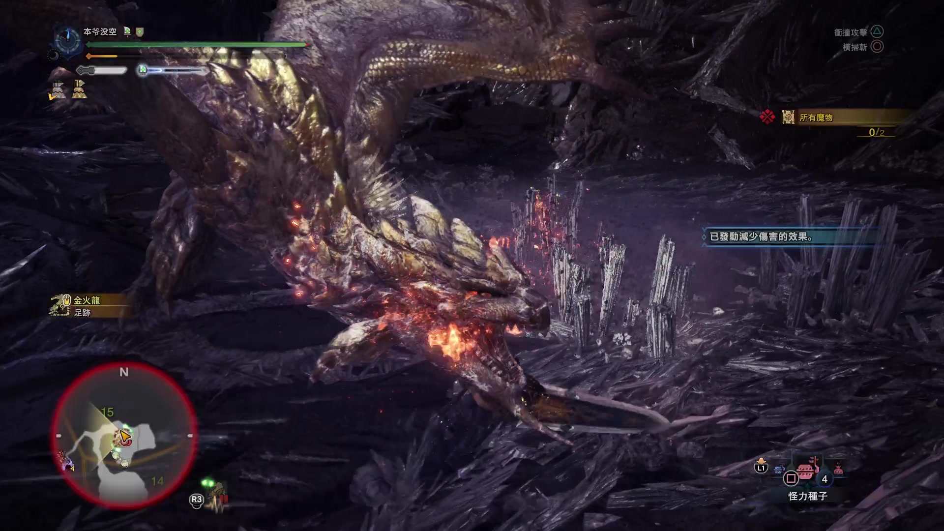 monsterhunterworldiceborne自由金银火龙大剑