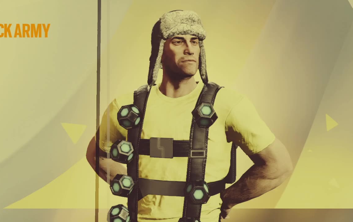 【彩虹六号】fuze 露脸 t恤皮肤/瑞克和莫蒂同捆皮肤mvp动画