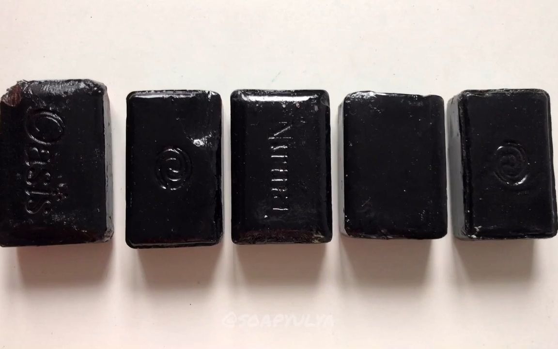 【沉浸式解压】切割黑色漆面古董肥皂!