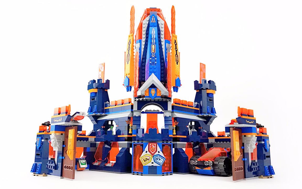 【月光砖厂】乐高lego未来骑士团nexo70357高科技骑士城堡乐高速组