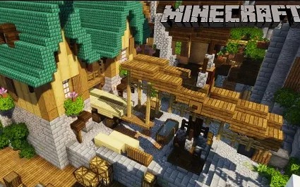 [图]【fWhip】Minecraft 1.13.2生存：让我们建造城市码头05（造船工+起重机）