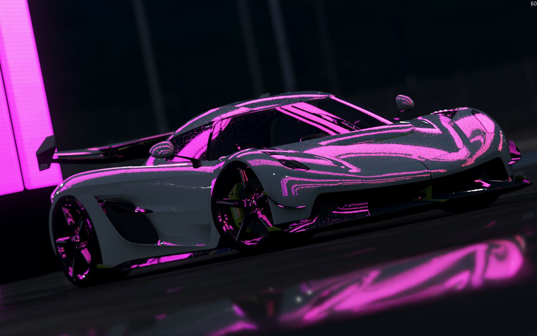 【地平线4】驾驶jesko在夜晚疾驰