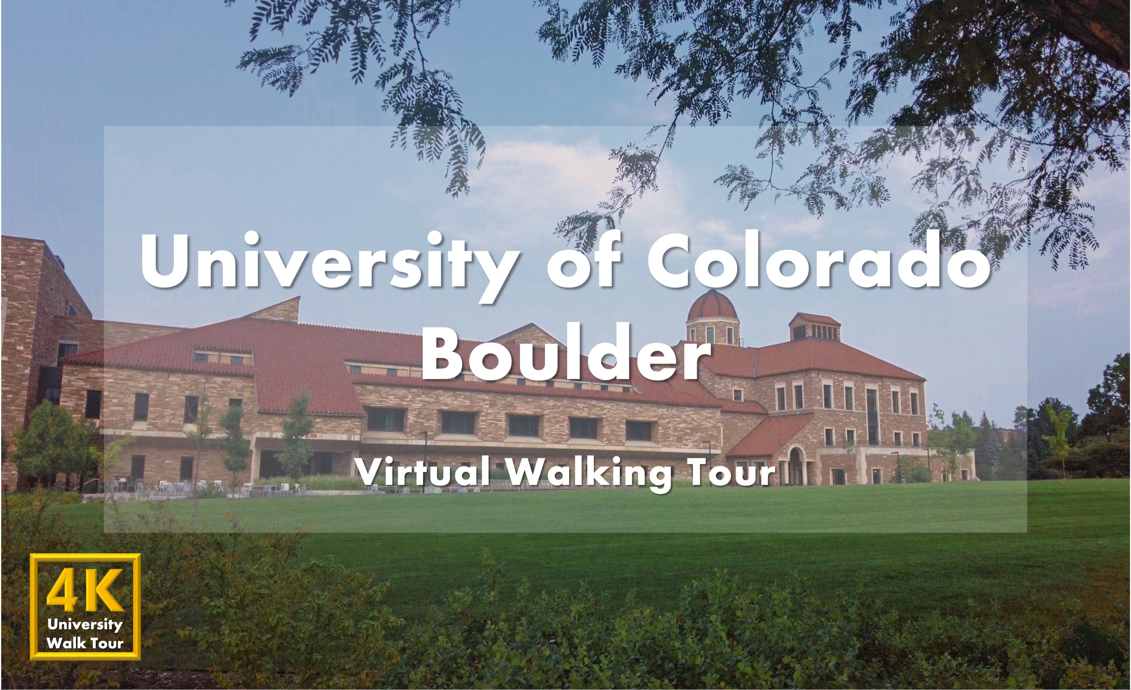 科罗拉多大学博尔德分校(上集) 校园漫步  University of Colorado Boulder Virtual Walking Tour|USA哔哩哔哩bilibili