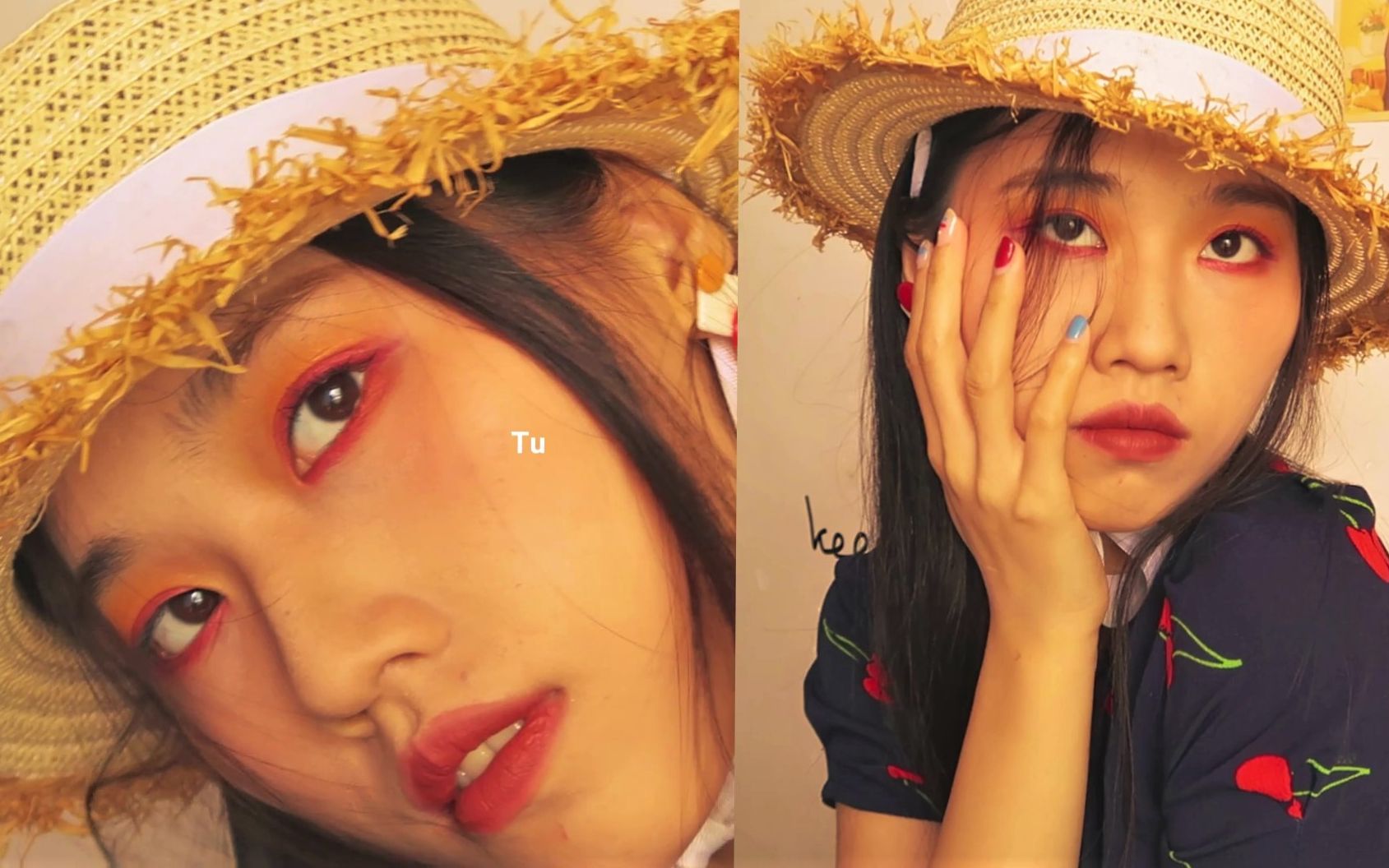 夏日 海岛 度假妆(琉花仿妆)_哔哩哔哩 (゜-゜)つロ 干杯~-bilibili