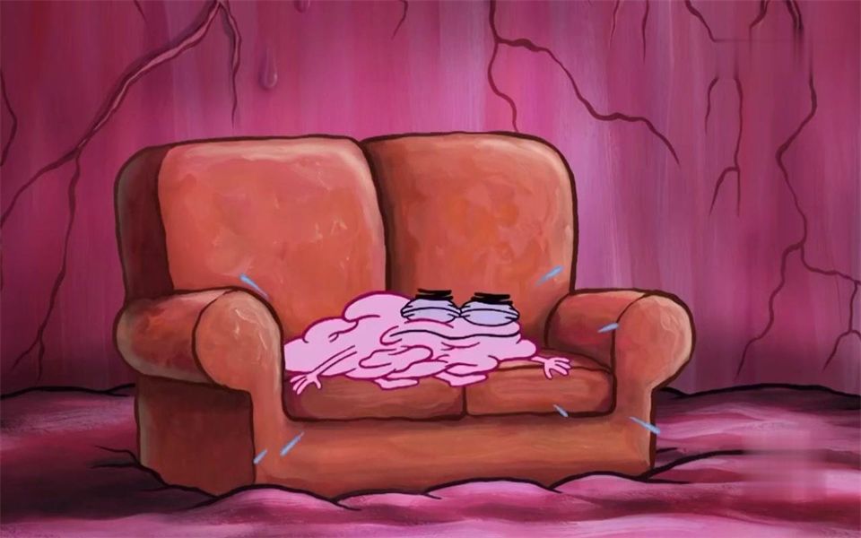 派大星大脑真恶心,这动作谁都学不来,太可怕了!