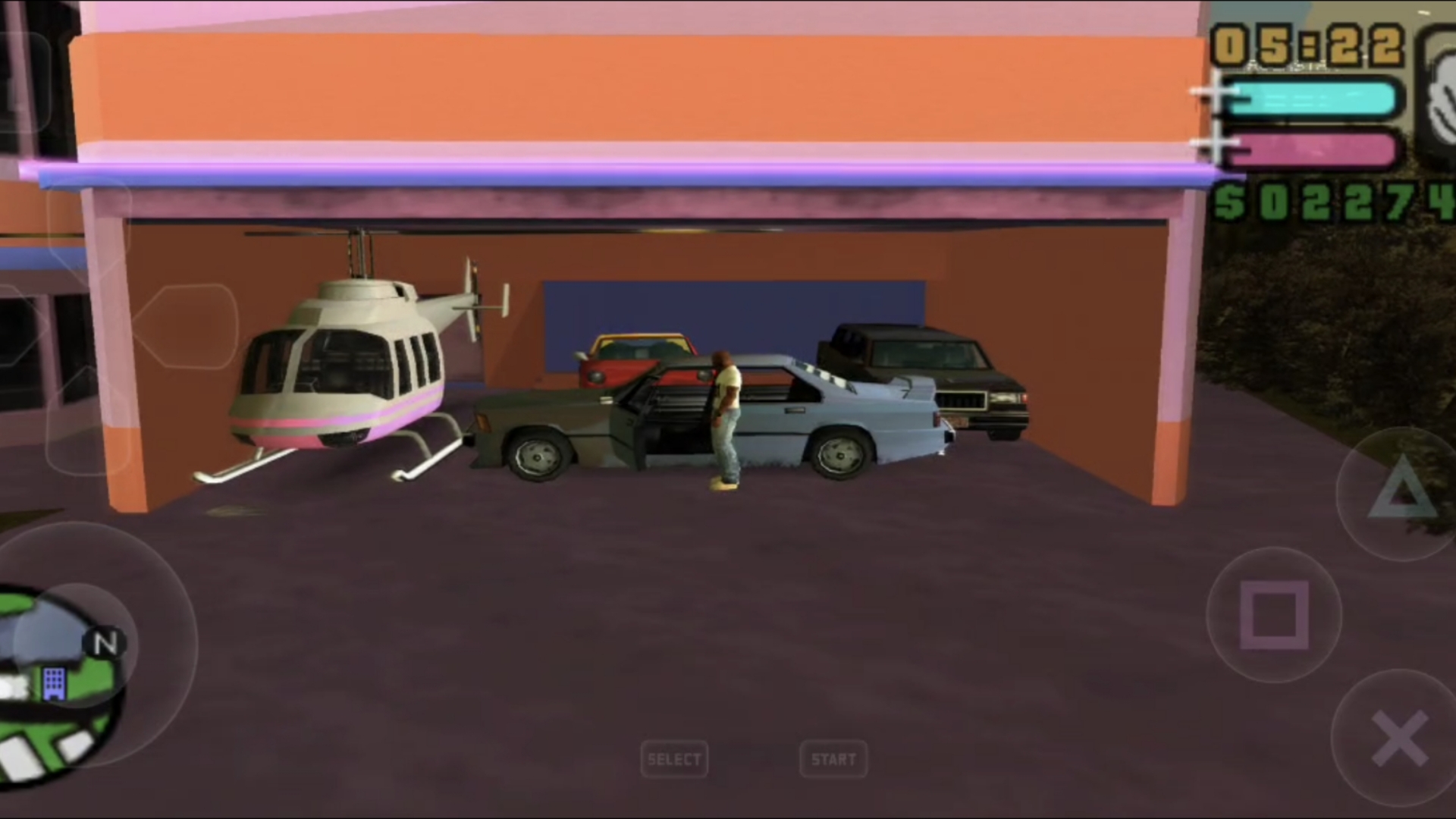 【gtavcs】psp日版(汉化二)全100%完成度隐藏车存档