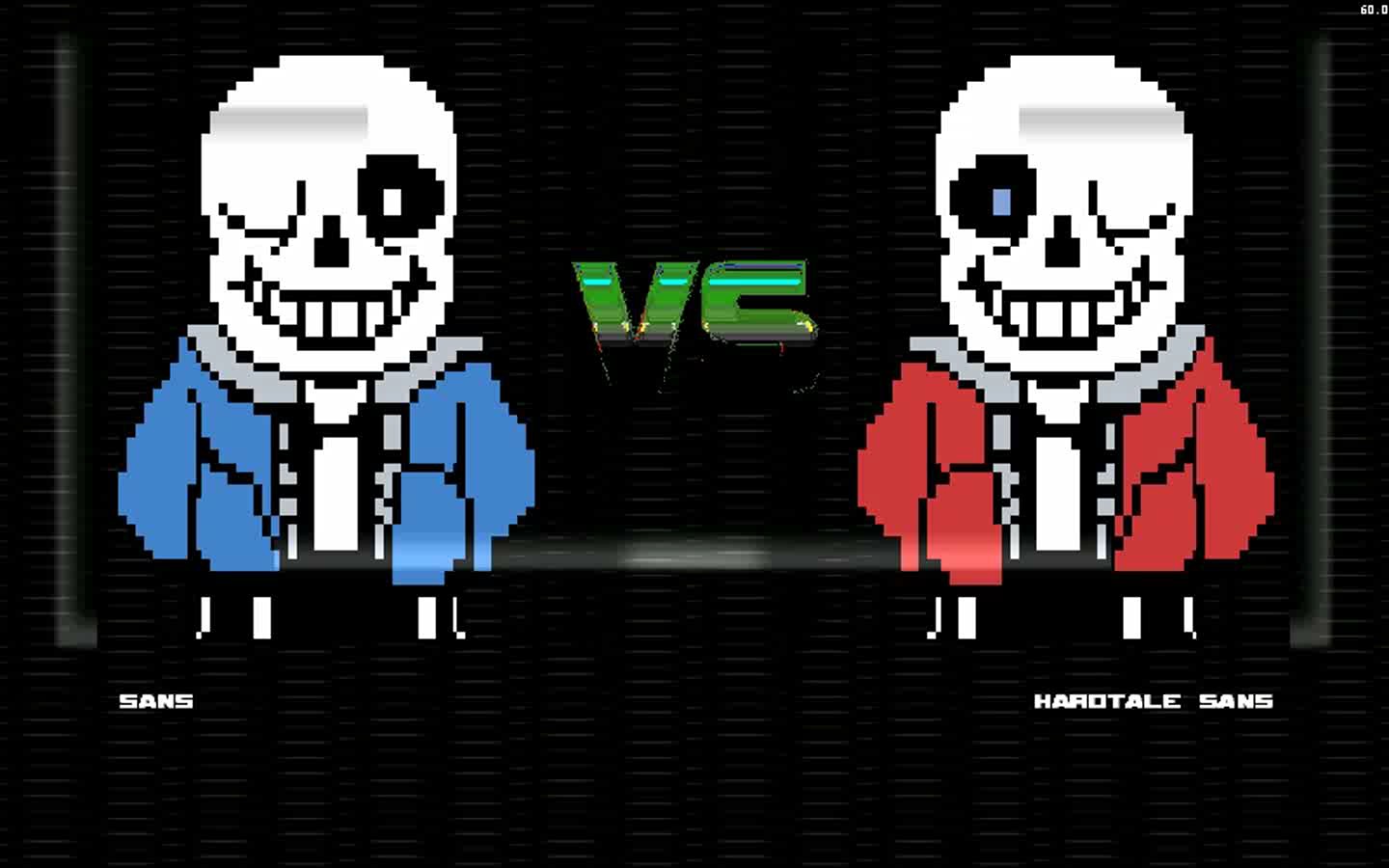 【mugen】sans vs hardtale sans