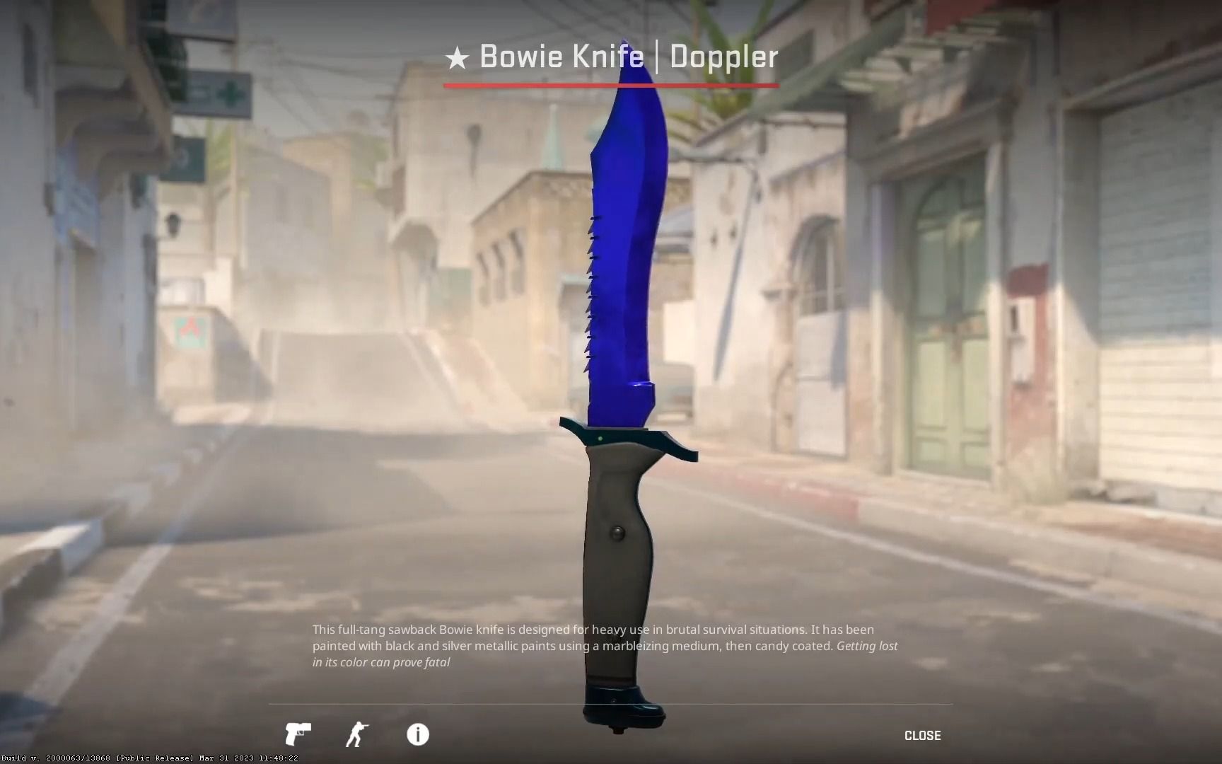 CSGO起源2 所有鲍伊猎刀皮肤展示