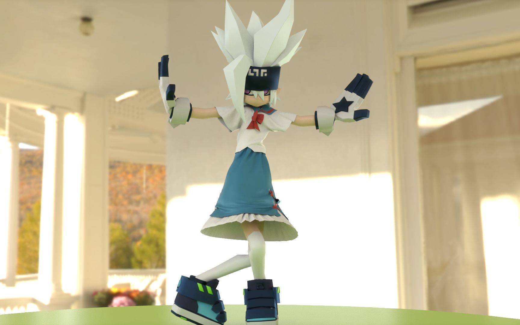 凹凸世界3d布料解算格瑞fun套裙重置俺又好了6106ω610777