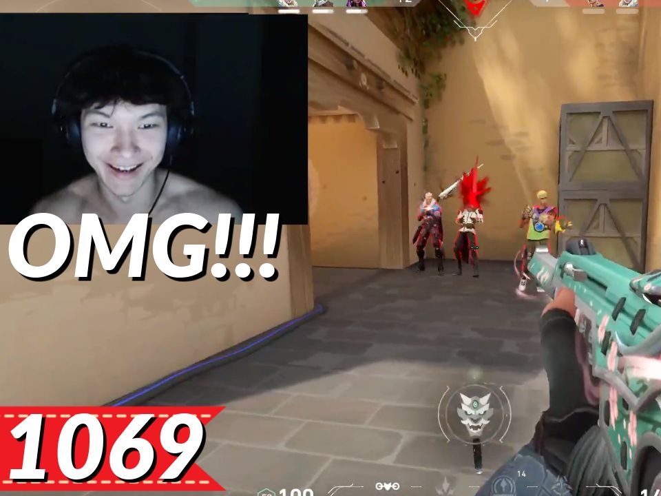 【valorant】每日主播职业选手精彩击杀及搞笑片段#1069 【jarso】