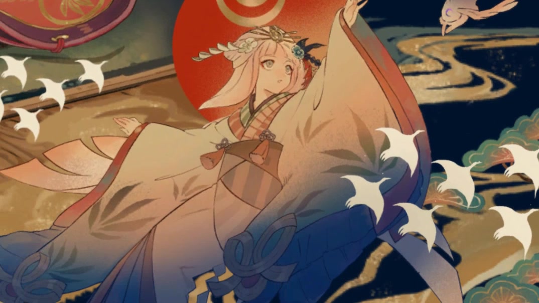 【阴阳师】辉夜新皮 鹤栖竹云>中的彩蛋_哔哩哔哩 (゜-゜)つロ 干杯