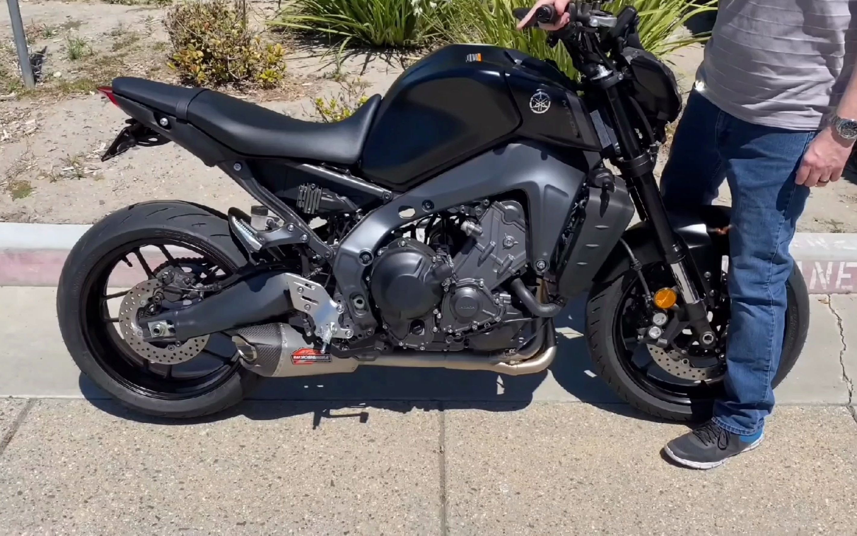 2021雅马哈 mt-09改装吉村at2排气声浪表现_哔哩哔哩_bilibili