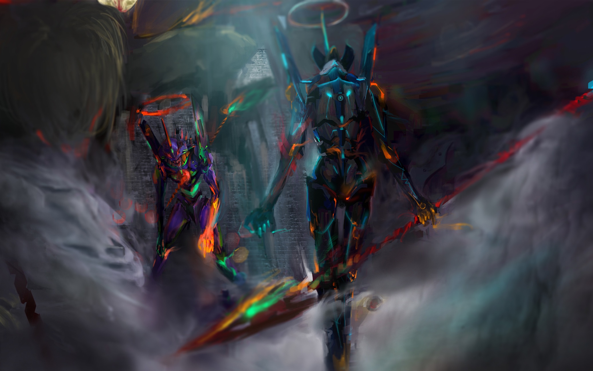 超燃预警来袭强大使徒来袭eva绝地反击