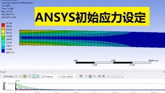【简单学微课堂】Ansys Workbench初始应力设定