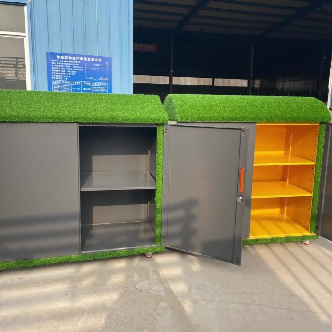 【11元券】幼儿园涂鸦柜室外儿童玩具收纳柜防水防晒移动阳台户外储物