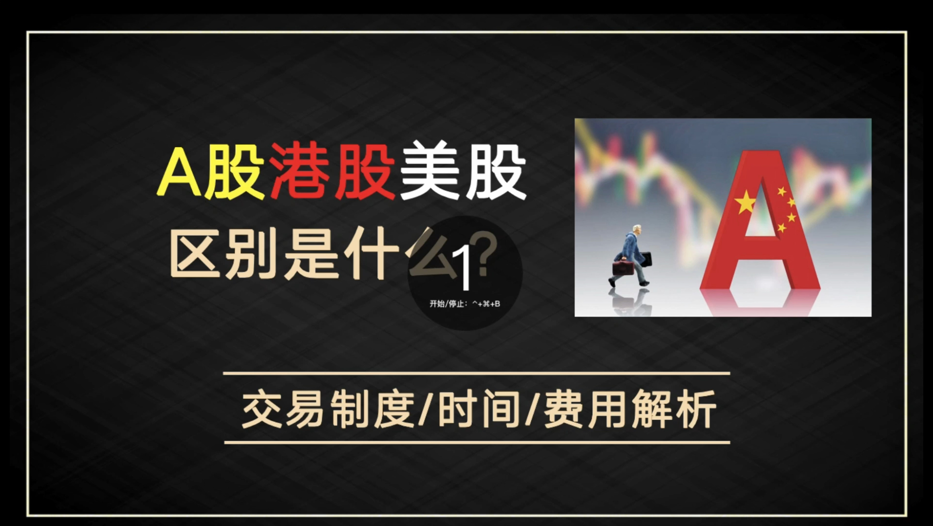 A股港股美国的区别是什么?从交易制度时间费用多维度解析.哔哩哔哩bilibili