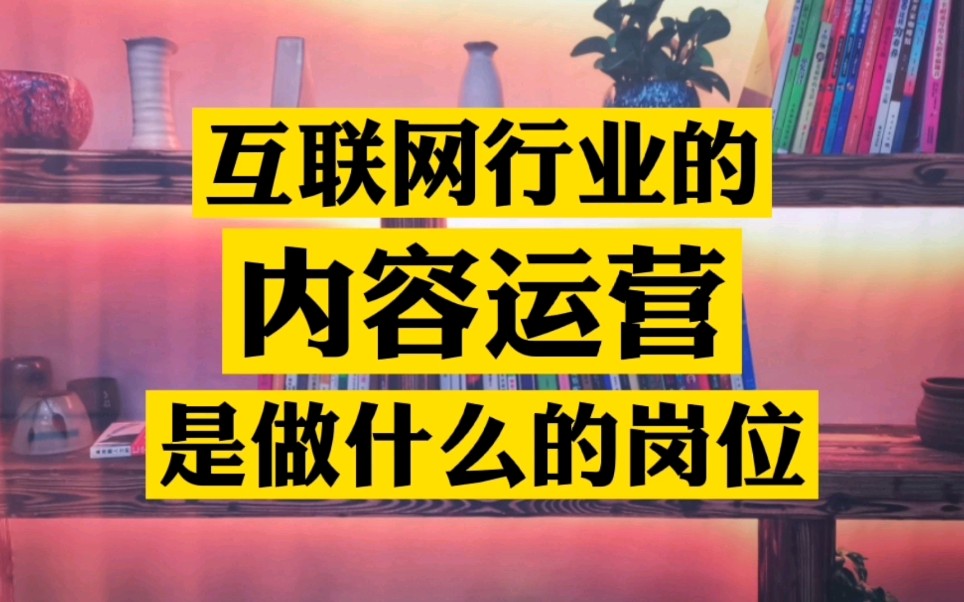 据说转行互联网做内容运营门槛低,工资高,那么内容运营工作内容是什么?哔哩哔哩bilibili