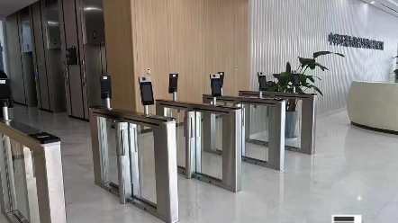 人行摆闸厂家浩蕴小区人行通道闸门小摆闸人行通道翼闸景区员工通道闸