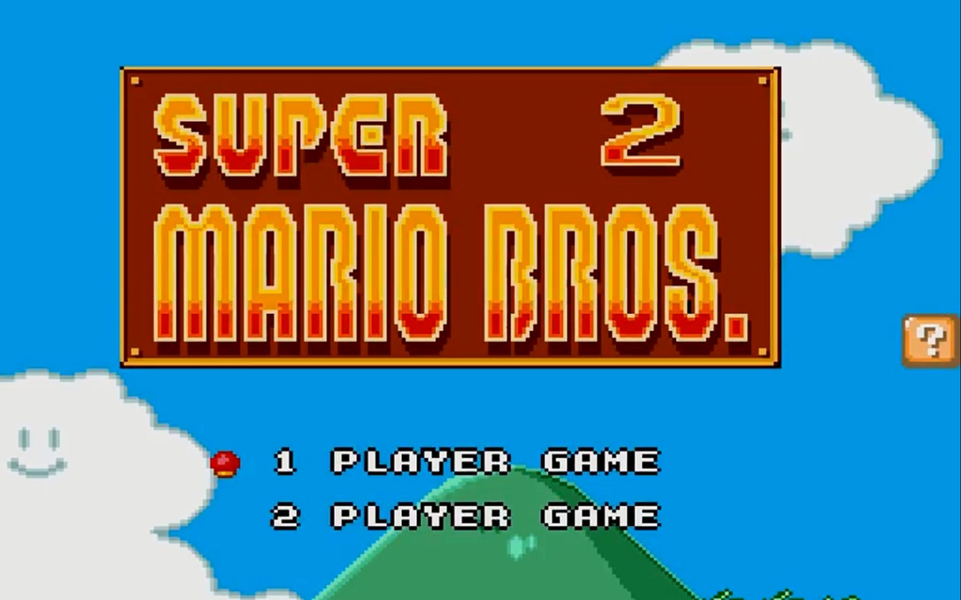 【盗版】用MD玩马里奥?第二弹 初代重制版移植版【Super Mario Bros. 2】哔哩哔哩bilibili