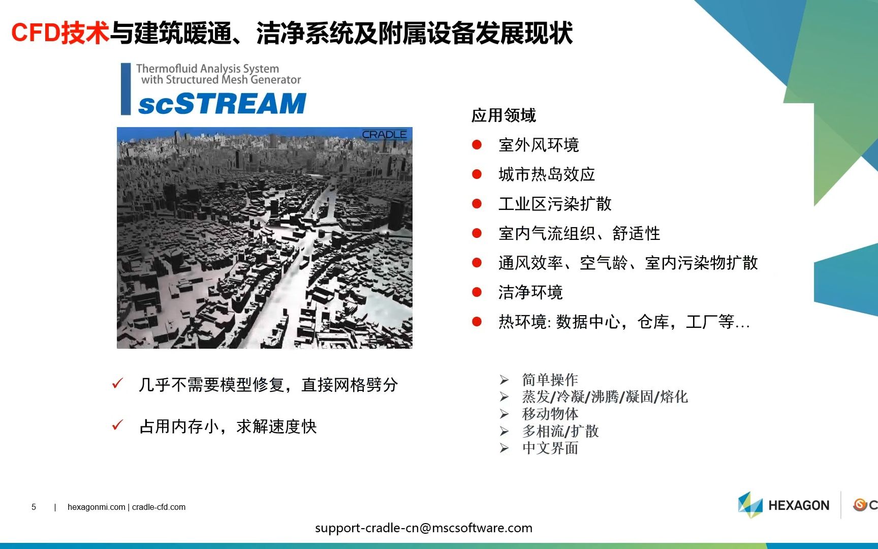 借助CFD仿真技术高效模拟城市热岛效应-MSC_Cradle-MSC_Cradle-哔哩哔哩视频