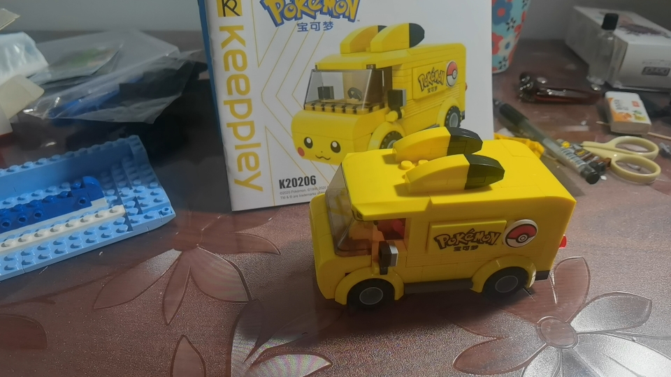 keeppley皮卡丘款巴士k20206